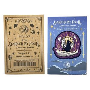 FairyLoot Darker by Four Iron-On Patch - June C.L. Tan December 2025 YA Box Item